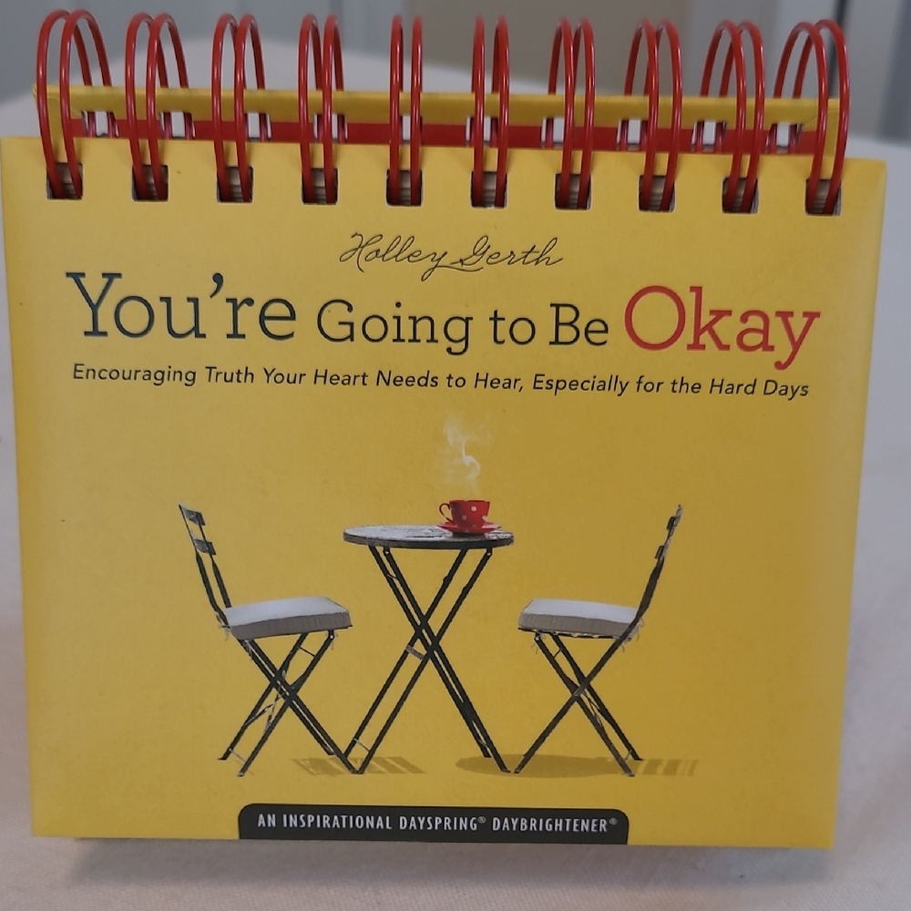 Yellow Inspirational DayBrightener Daily Calendar